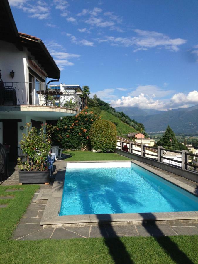 Casa Micheroli Parterre Gordola Eksteriør bilde