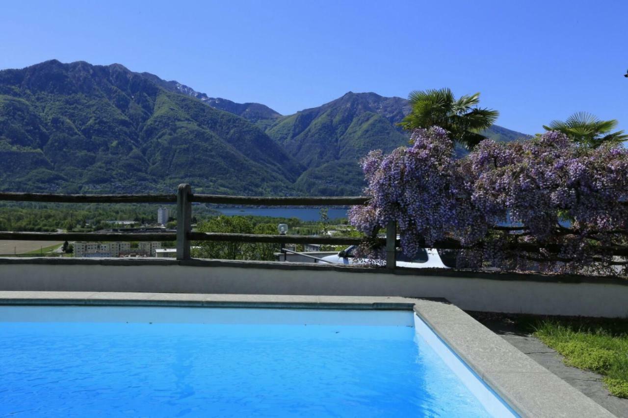 Casa Micheroli Parterre Gordola Eksteriør bilde